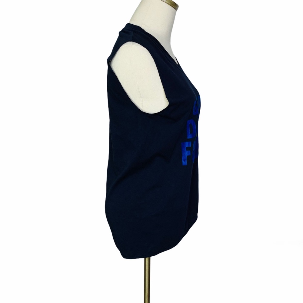 Stella McCartney Gluten Free Tank Top Navy 2420 - Picture 4 of 8